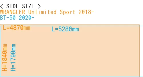 #WRANGLER Unlimited Sport 2018- + BT-50 2020-